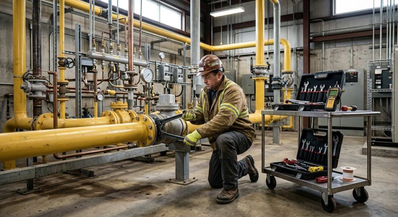 Commercial Gas Installation in Fredericksburg, VA