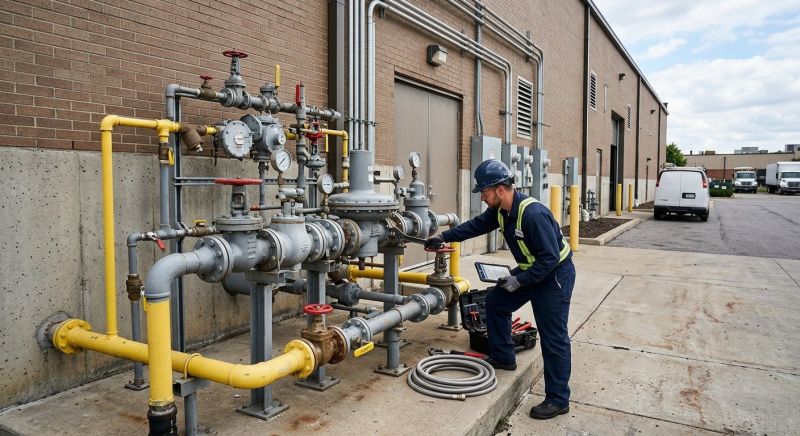 Commercial Gas Line Repair in Austin, TX