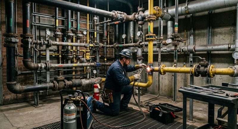 Commercial Gas Piping in Littleton, CO