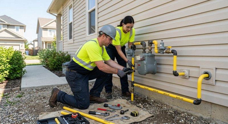 Gas Line Installation in Annapolis, MD