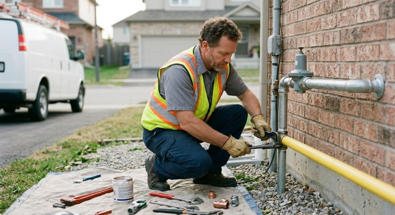 Gas Line Installation in Annapolis, MD