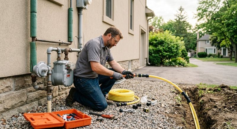 Gas Line Repair in Annapolis, MD