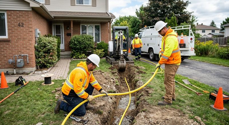 Gas Line Rerouting in Annapolis, MD