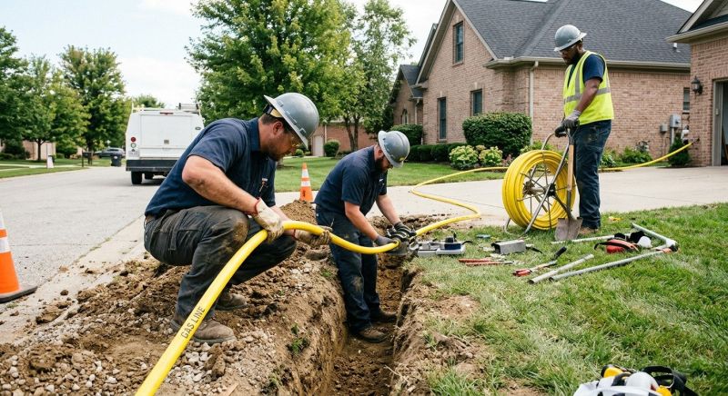 Home Gas Line Installation in Columbus, OH