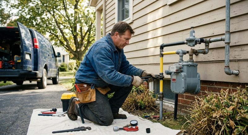 Propane Line Replacement in Denver, CO