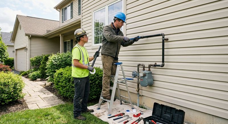 Propane Line Installation Service
