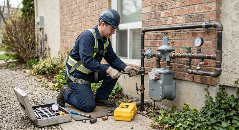 Fire Pit Gas Line Installation in West Palm Beach, FL